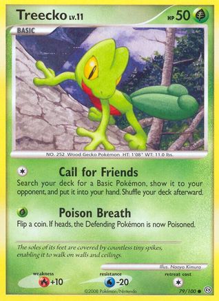 Treecko (79) Reverse Holofoil - Stormfront