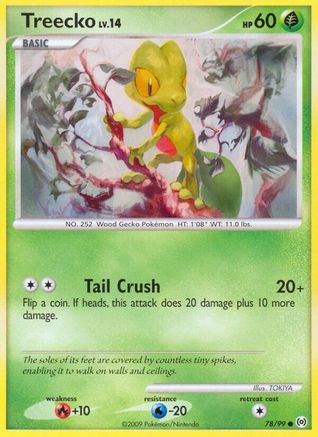 Treecko (78) Reverse Holofoil - Arceus
