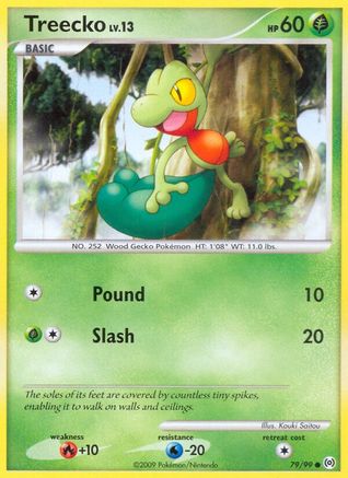 Treecko (79) Reverse Holofoil - Arceus