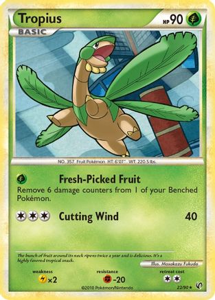 Tropius (22) Reverse Holofoil - Undaunted