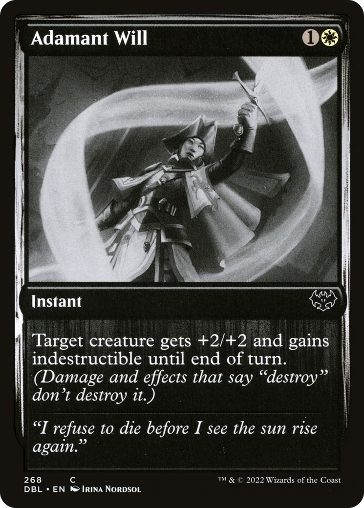 Adamant Will [Innistrad: Double Feature] Foil