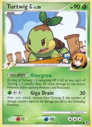 Turtwig GL (85/111) [Platinum: Rising Rivals] | Silver Goblin