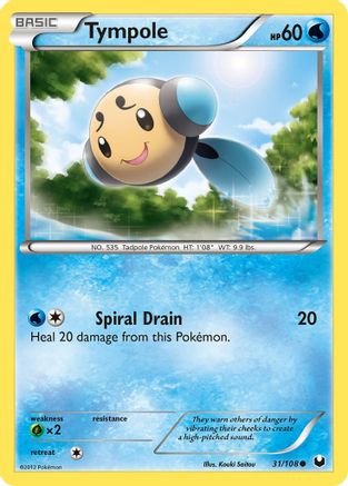 Tympole (31) Reverse Holofoil - Dark Explorers