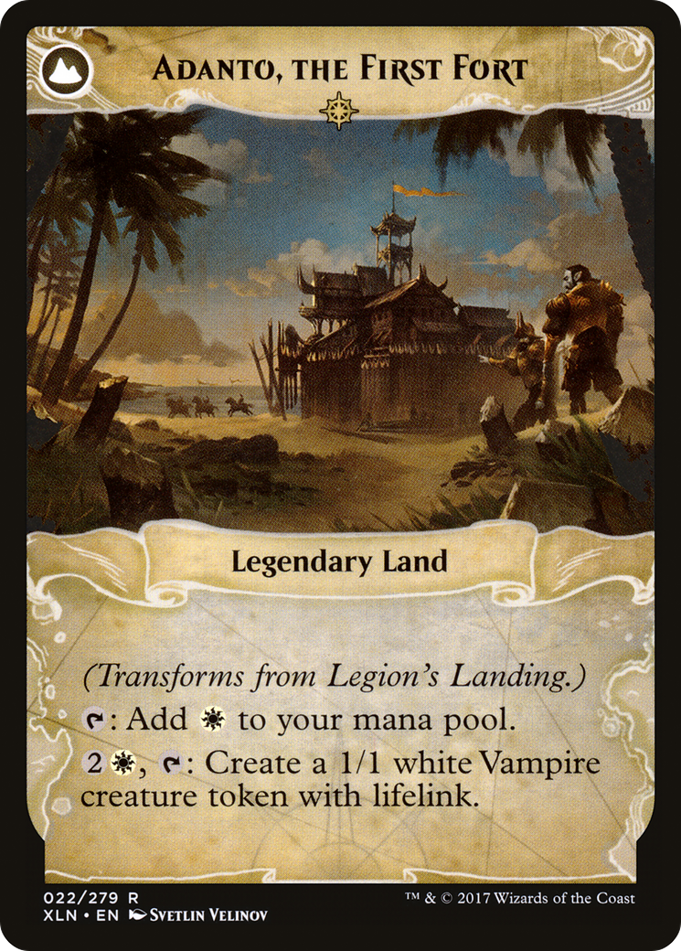 Legion's Landing // Adanto, the First Fort (XLN-22) - The List
