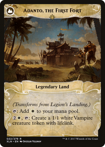 Legion's Landing // Adanto, the First Fort (XLN-22) - The List