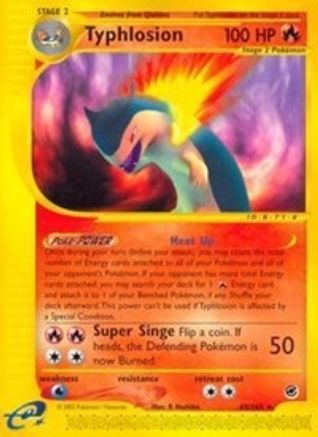 Typhlosion (65) (65) Reverse Holofoil - Expedition