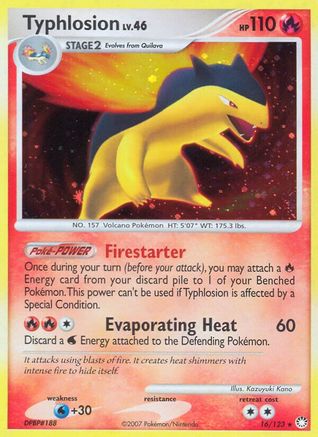 Typhlosion (16) Reverse Holofoil - Mysterious Treasures