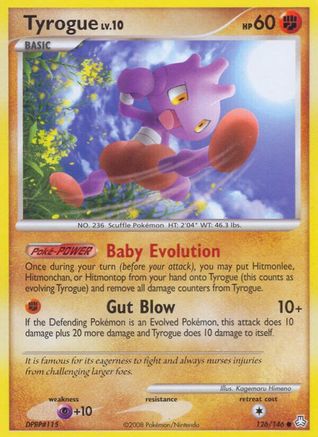 Tyrogue (126) Reverse Holofoil - Legends Awakened