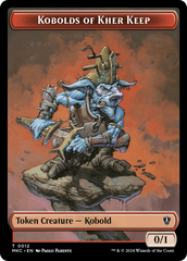 Soldier // Kobolds of Kher Keep Double-Sided Token [Murders at Karlov Manor Commander Tokens] | Silver Goblin