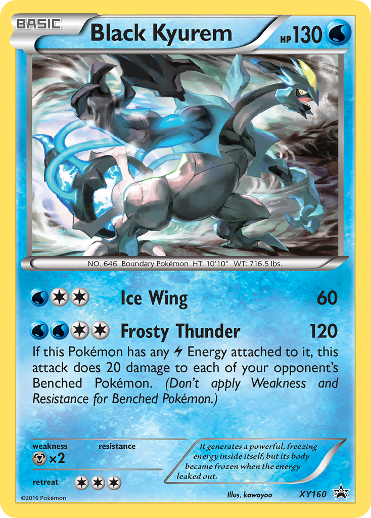 Black Kyurem (XY160) [XY: Black Star Promos] | Silver Goblin