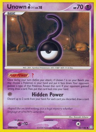 Unown (?) (82) Reverse Holofoil - Legends Awakened