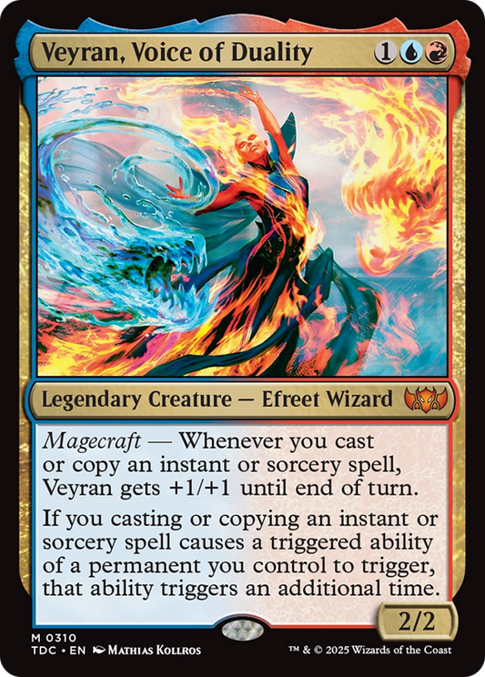 Veyran, Voice of Duality (310) - Commander: Tarkir: Dragonstorm
