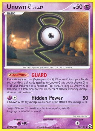 Unown [G] (57) Reverse Holofoil - Great Encounters