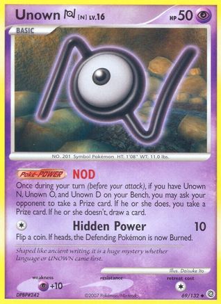 Unown [N] (69) - Secret Wonders