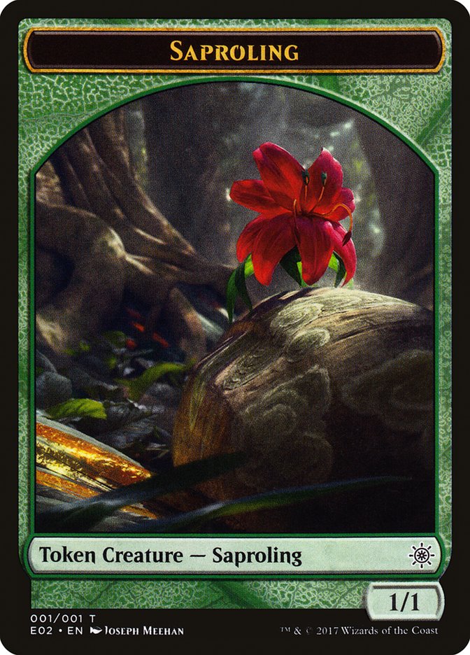 Saproling Token [Explorers of Ixalan] | Silver Goblin