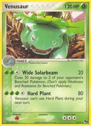 Venusaur (6) Holofoil - POP Series 2