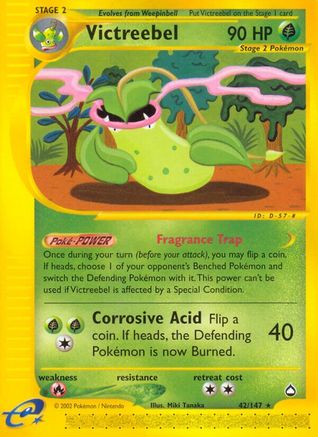 Victreebel (42) Reverse Holofoil - Aquapolis