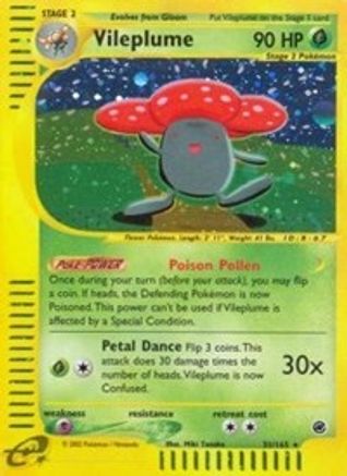 Vileplume (31) (31) Reverse Holofoil - Expedition