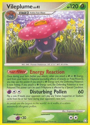 Vileplume (45) Reverse Holofoil - Legends Awakened