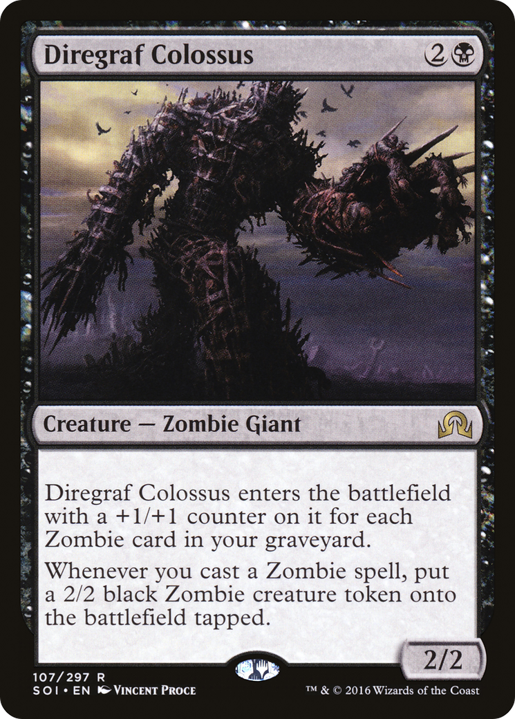 Diregraf Colossus [Shadows over Innistrad] Foil
