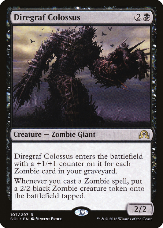 Diregraf Colossus [Shadows over Innistrad] Foil