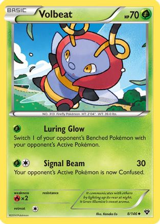 Volbeat (8) Reverse Holofoil - XY Base Set