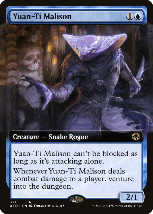 Yuan-Ti Malison (Extended Art) [Dungeons & Dragons: Adventures in the Forgotten Realms] Foil