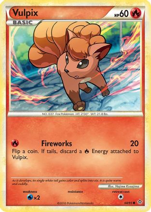 Vulpix (68) Reverse Holofoil - Unleashed