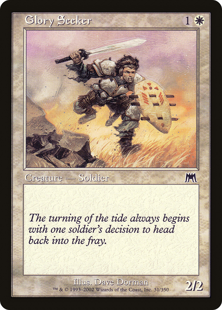 Glory Seeker [Onslaught] Foil