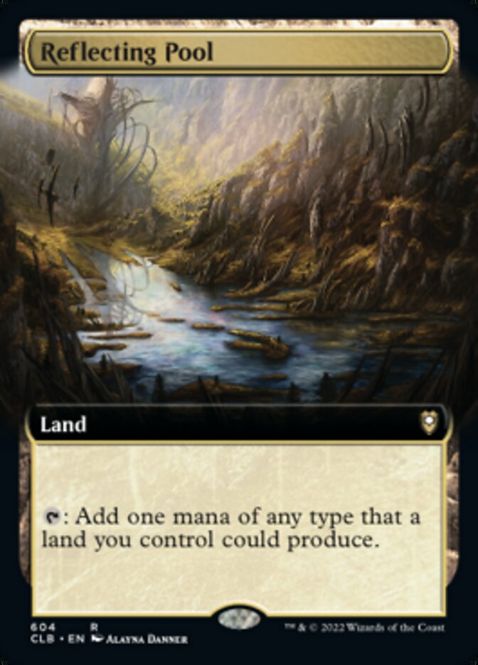 Reflecting Pool (Extended Art) [Commander Legends: Battle for Baldur's Gate] | Silver Goblin