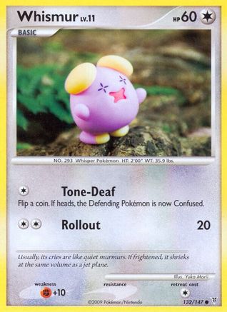 Whismur (132) Reverse Holofoil - Supreme Victors