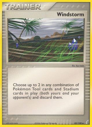 Windstorm (85) Reverse Holofoil - Crystal Guardians