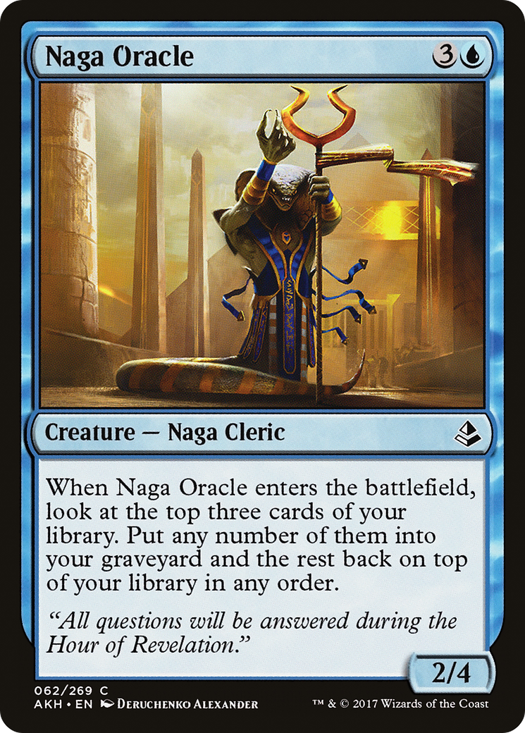 Naga Oracle [Amonkhet] | Silver Goblin