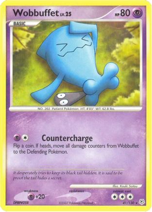 Wobbuffet (41) Reverse Holofoil - Diamond and Pearl