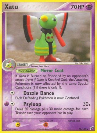 Xatu (29) Reverse Holofoil - Deoxys