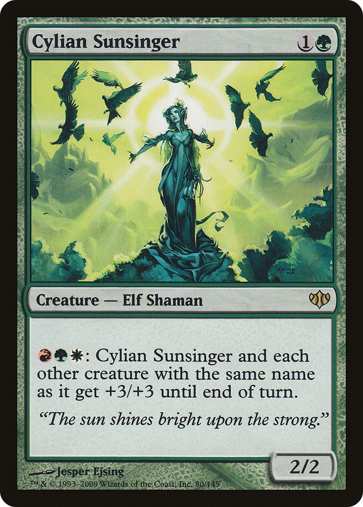 Cylian Sunsinger (080) - Conflux Foil