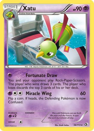 Xatu (56) Reverse Holofoil - Legendary Treasures