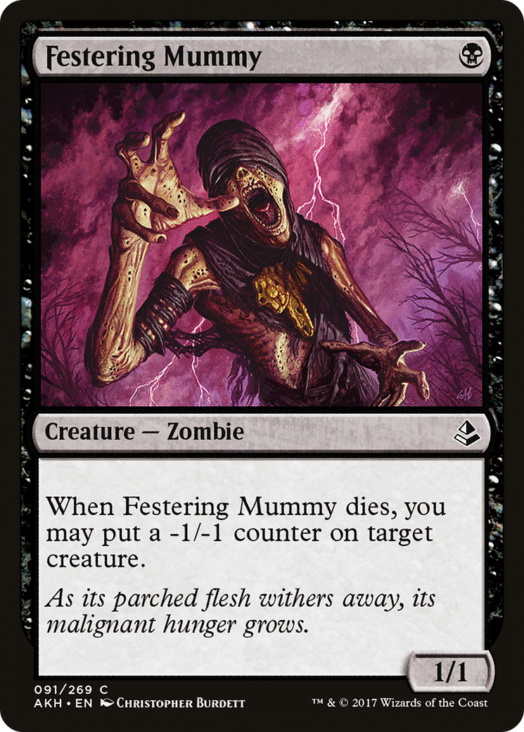 Festering Mummy [Amonkhet] Foil