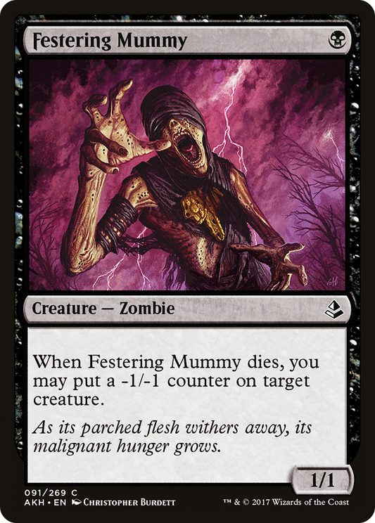 Festering Mummy [Amonkhet] Foil