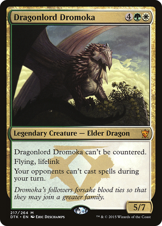 Dragonlord Dromoka [Dragons of Tarkir] Foil