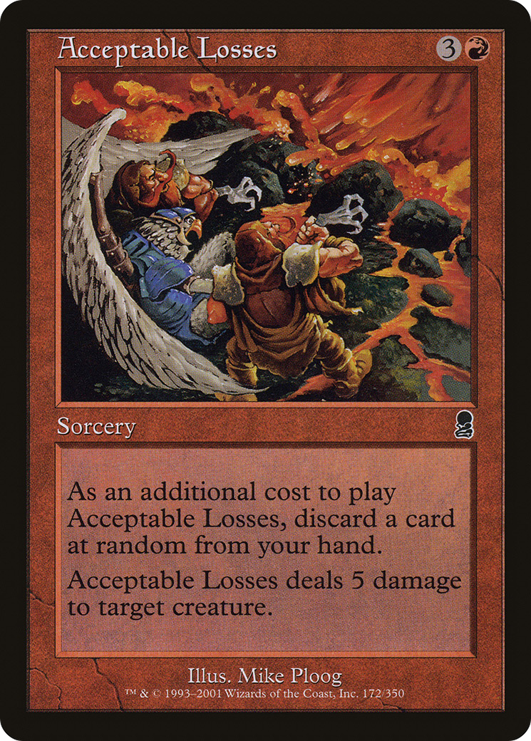 Acceptable Losses [Odyssey] Foil