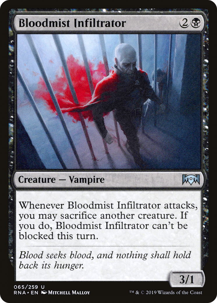 Bloodmist Infiltrator [Ravnica Allegiance] Foil
