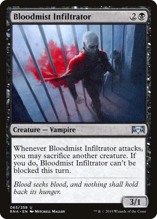 Bloodmist Infiltrator [Ravnica Allegiance] Foil