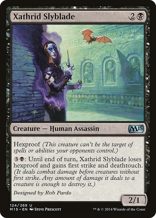 Xathrid Slyblade [Magic 2015] Foil