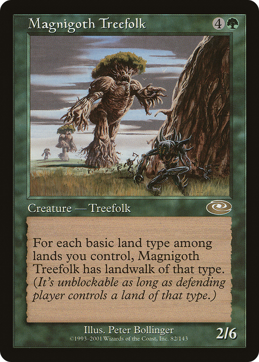Magnigoth Treefolk [Planeshift] Foil