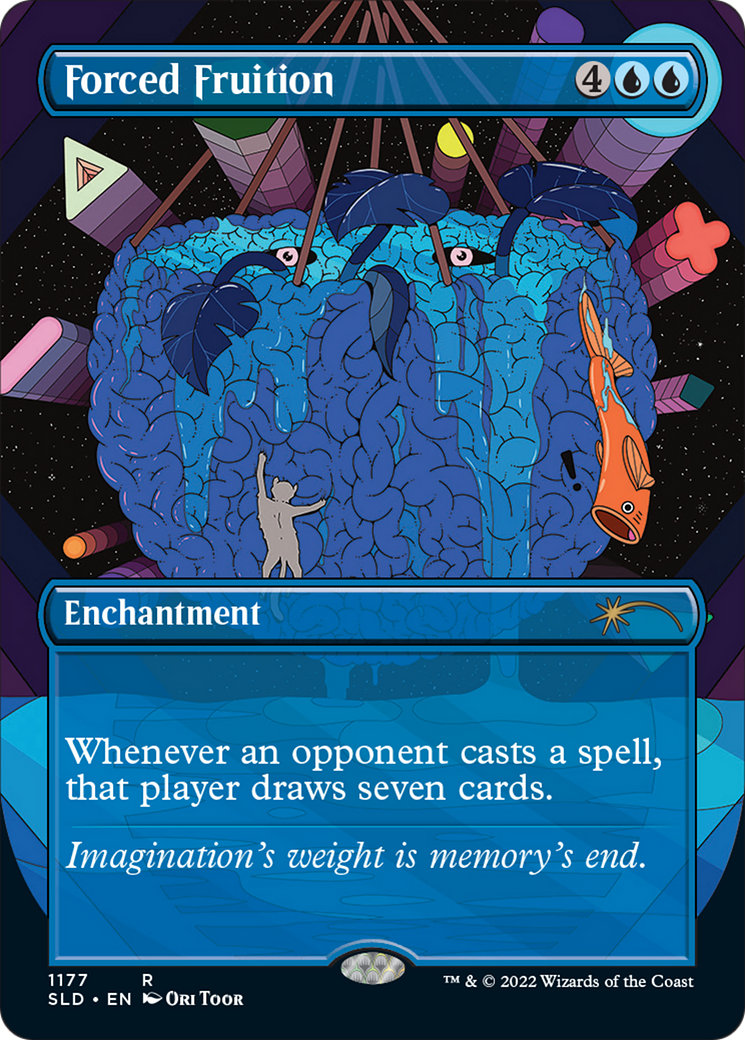 Forced Fruition (Borderless) [Secret Lair Drop Series] Foil