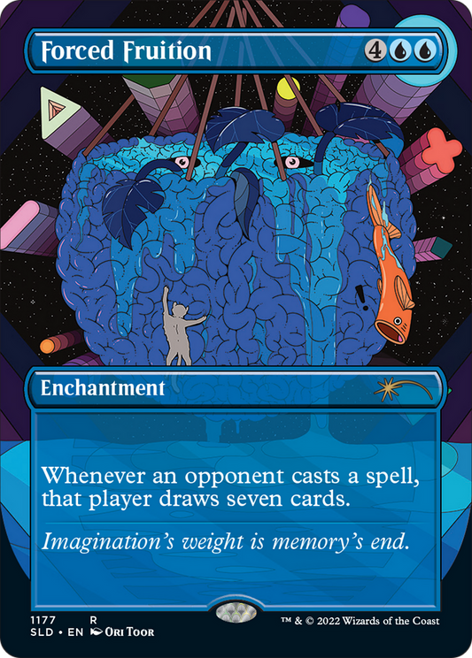 Forced Fruition (Borderless) [Secret Lair Drop Series] Foil