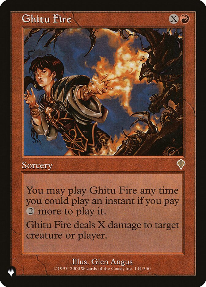 Ghitu Fire [The List] | Silver Goblin
