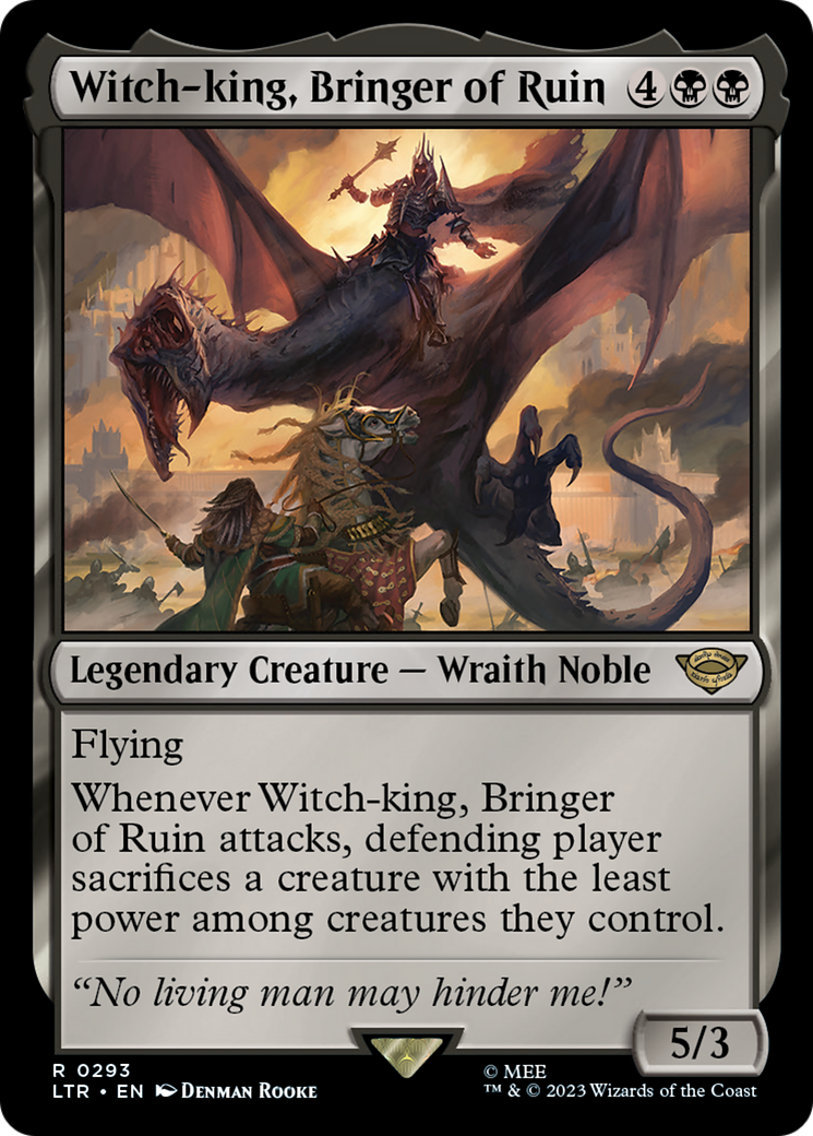 Witch-king, Bringer of Ruin [The Lord of the Rings: Tales of Middle-Earth] Foil