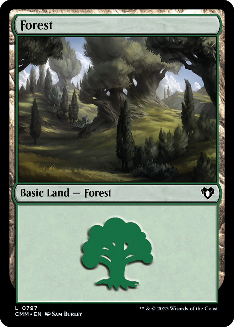 Forest (797) [Commander Masters] | Silver Goblin